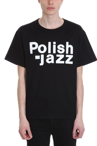 Misbhv Polish Jazz Black Cotton T-shirt | ModeSens