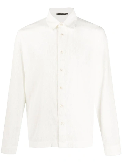 Issey Miyake Stretch Fit T-shirt In White