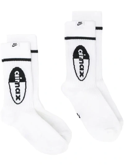 Nike Airmax Socks - White