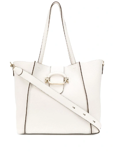 Tod's Double T Shopping Bag - White