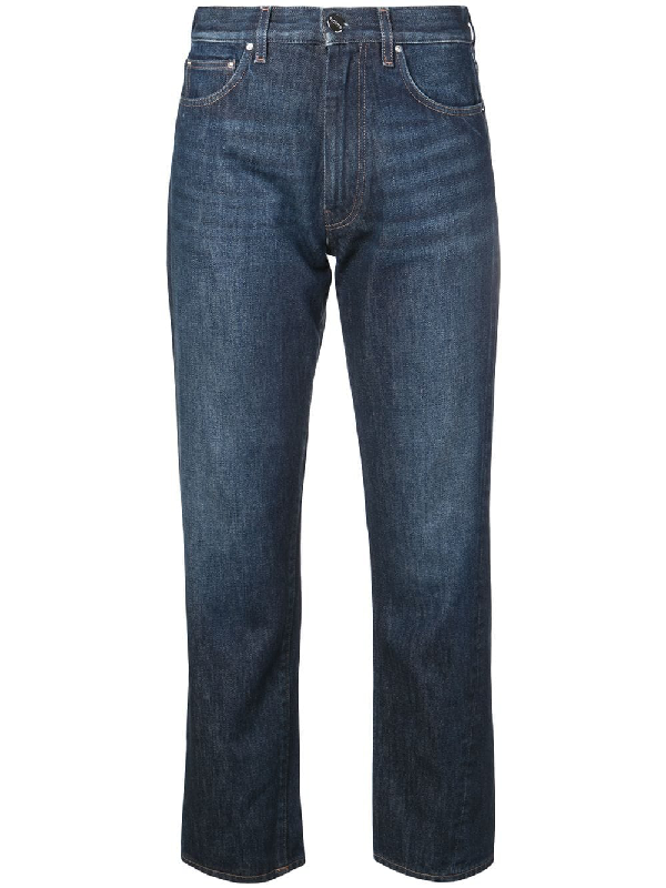 TotÊMe Toteme Straight-Cut Jeans - Blue | ModeSens