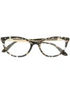 Dolce & Gabbana Cat Eye Glasses Frames In Brown