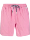 Mc2 Saint Barth Pantone 21 Swim Shorts In Pink