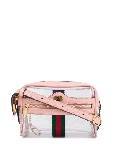 Gucci Logo Crossbody Bag In Rosa
