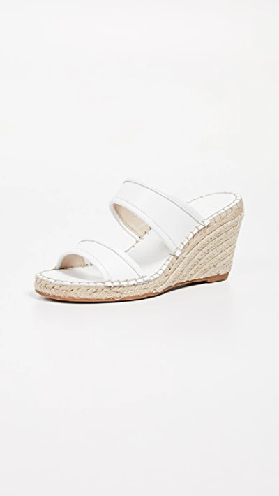 Cupcakes And Cashmere Nalene Wedge Espadrilles In White