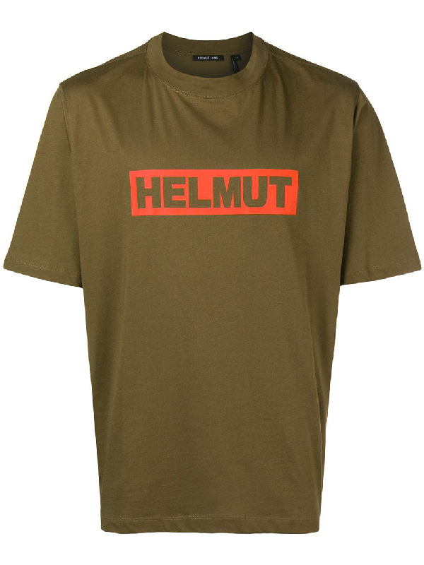 helmut lang brown shirt