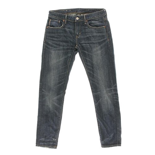 Polo Ralph Lauren Denim & Supply Ralph Lauren Womens Boyfriend Distresed Skinny Jeans In Blue
