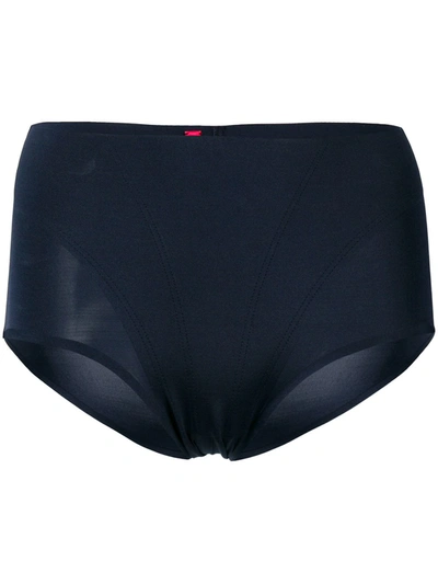 Spanx Perforated Hipster Briefs In Very Black
