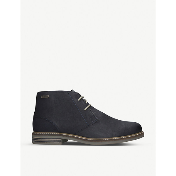 barbour readhead navy boots