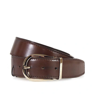 Moreschi Brown Leather Belt