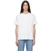 Frame Crew-neck Cotton-jersey T-shirt In White