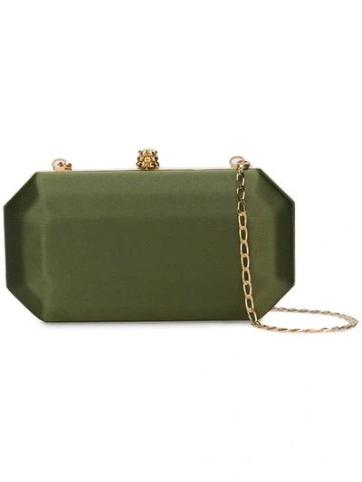Tyler Ellis Perry Clutch Bag In Peridot