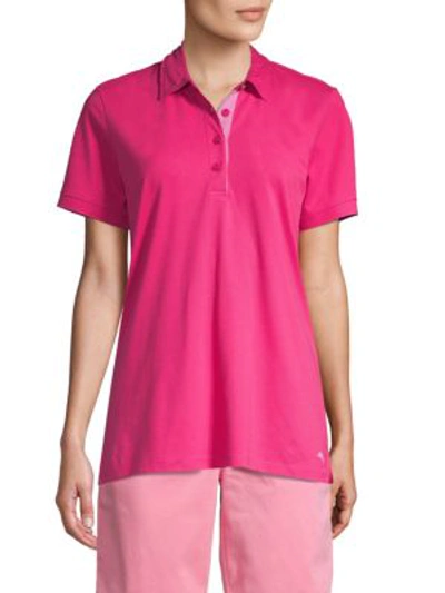 Tommy Bahama Tropicool Short Sleeve Polo In Bright Blush