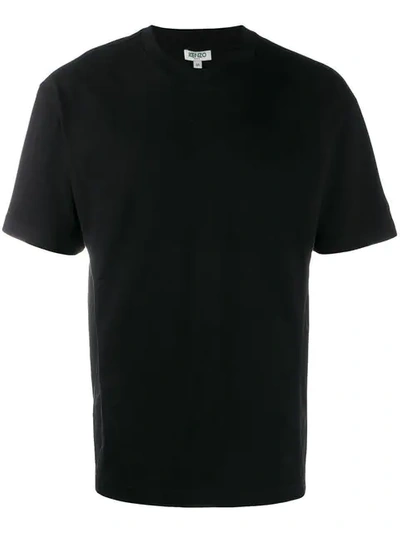 Kenzo Welt Detail T-shirt In Black