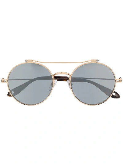 Givenchy Eyewear Round Tinted Sunglasses - Gold