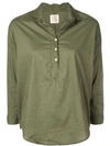 A Shirt Thing Classic Tunic Blouse - Green