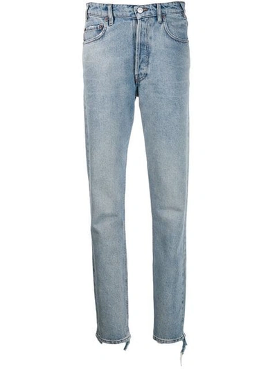Balenciaga Slim-fit Jeans In Blue