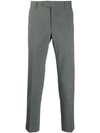 Prada Slim Tailored Trousers - Grey