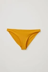 Cos Bikini Bottoms With Ties In Yellow