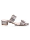 Sjp By Sarah Jessica Parker Women's Bloom Glitter Mules In Rose