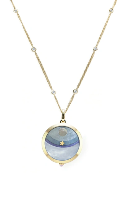 Anna Maccieri Rossi One-of-a-kind Teatro Blue Pendant In Multi