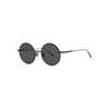 Acne Studios Scientist Black Round-frame Sunglasses