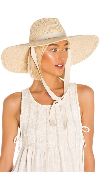 Hat Attack Belle Chinstrap Hat In Ivory