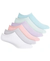 Hue Super Soft Liner Socks, Set Of 6 In Sweet Lilac Pack