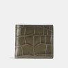 Coach Double Billfold Wallet In Moss