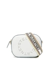 Stella Mccartney Logo Belt Bag In Grey