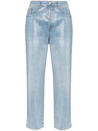 【GUCCI】embellished high-rise skinny ジーンズ GUCCI】embellished high-rise skinny ジーンズ (GUCCI/デニム