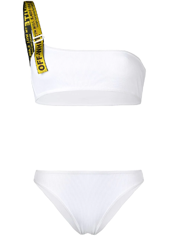 off white swimming suit
