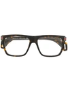 Gucci Tortoiseshell Glasses In Brown