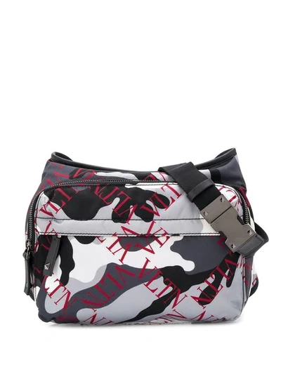 Valentino Garavani Garavani Camouflage Logo Belt Bag In Grey