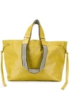 Isabel Marant Wardy Shopper Bag In Yellow