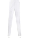 Helmut Lang Slim-fit Track Trousers - White