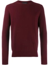 Stella Mccartney Regenerated Cashmere Sweater In Darkest Berry