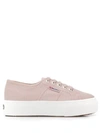 Superga 2790 Platform Sneakers In Pink