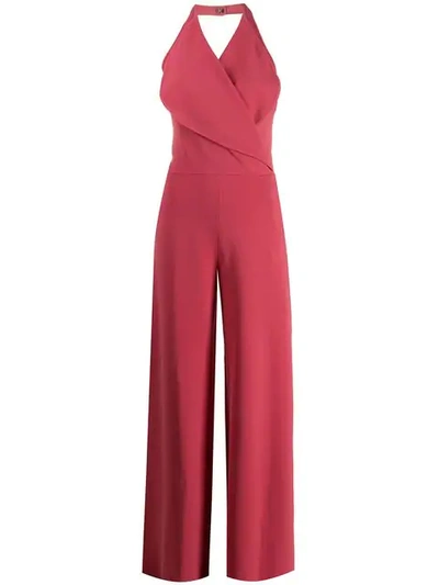 Stella Mccartney Jumpsuit Mit Oversized-revers In 6559 Pink