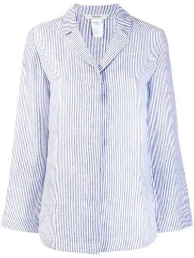 Max Mara 's  Long Sleeve Shirt - Blue