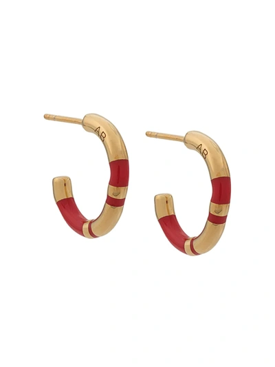 Aurelie Bidermann Positano Small Earrings In Red