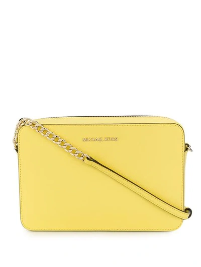 Michael Michael Kors Jet Set Large Crossbody Bag - Yellow | ModeSens