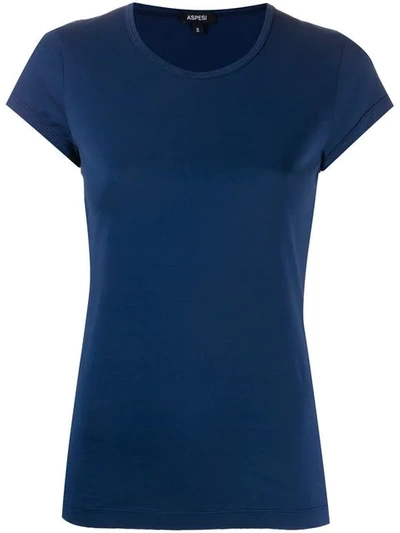 Aspesi Fitted T-shirt - Blue