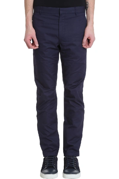 Lanvin Blue Cotton Pants