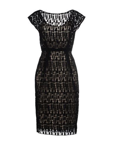 Lela Rose Knee-length Dress In Black | ModeSens