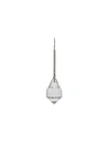 Prada Crystal Pendant Earring In Metallic