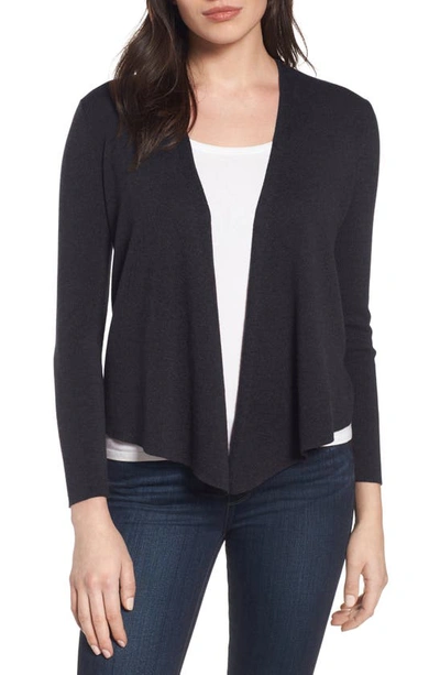 Nic And Zoe Nic+zoe Petites Four-way Cardigan In Black Onyx