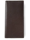 Valextra Flap Cardholder In Brown