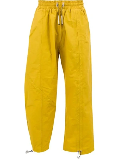 A-cold-wall* Elasticated Waist Trousers In Yellow