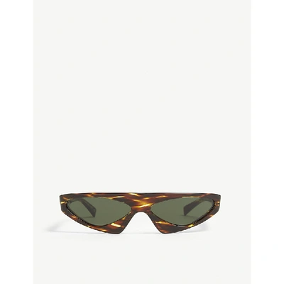 Alain Mikli X Alexandre Vauthier A05044 Josseline Irregular-frame Sunglasses